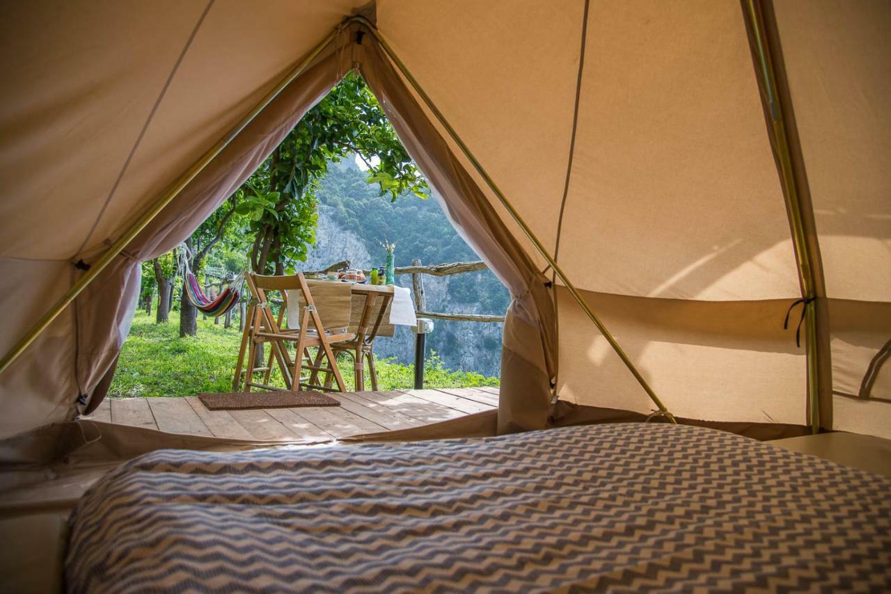 Cannaverde - Amalfi Coast Camp&Room Maiori Exterior foto